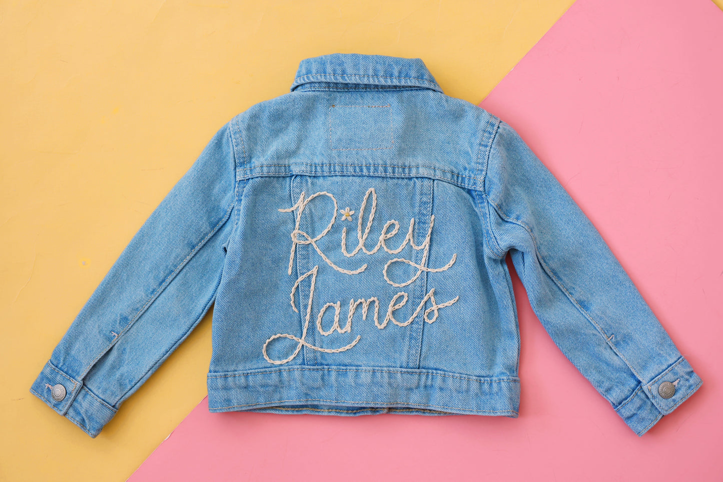 Custom Levi's Baby Denim Jacket | 6m-24m