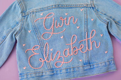 Custom Levi's Toddler Denim Jacket | 2T-4T